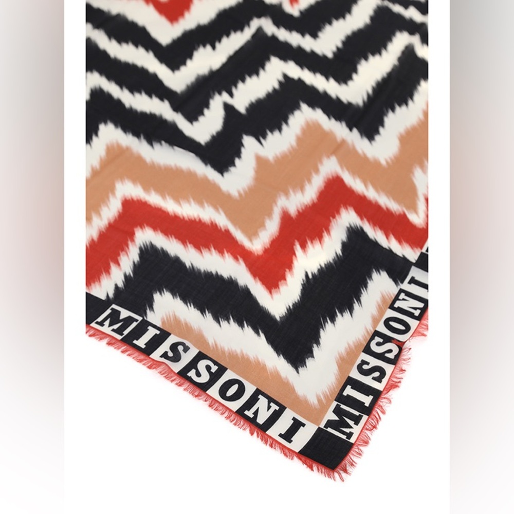 MISSONI Scarf  - Cashmere + Wool Blend - New with Tags - 50” x 50”